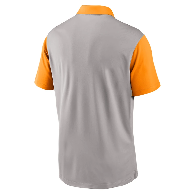 Men's Nike Gray/Tennessee Orange Tennessee Volunteers Vapor Dri-FIT Polo