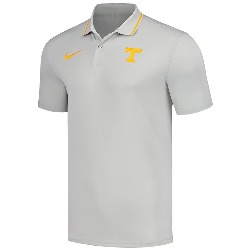 Men's Nike Gray Tennessee Volunteers 2023 Coaches Performance Polo