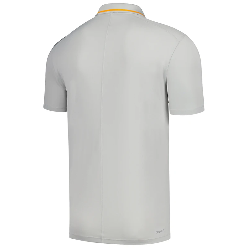Men's Nike Gray Tennessee Volunteers 2023 Coaches Performance Polo