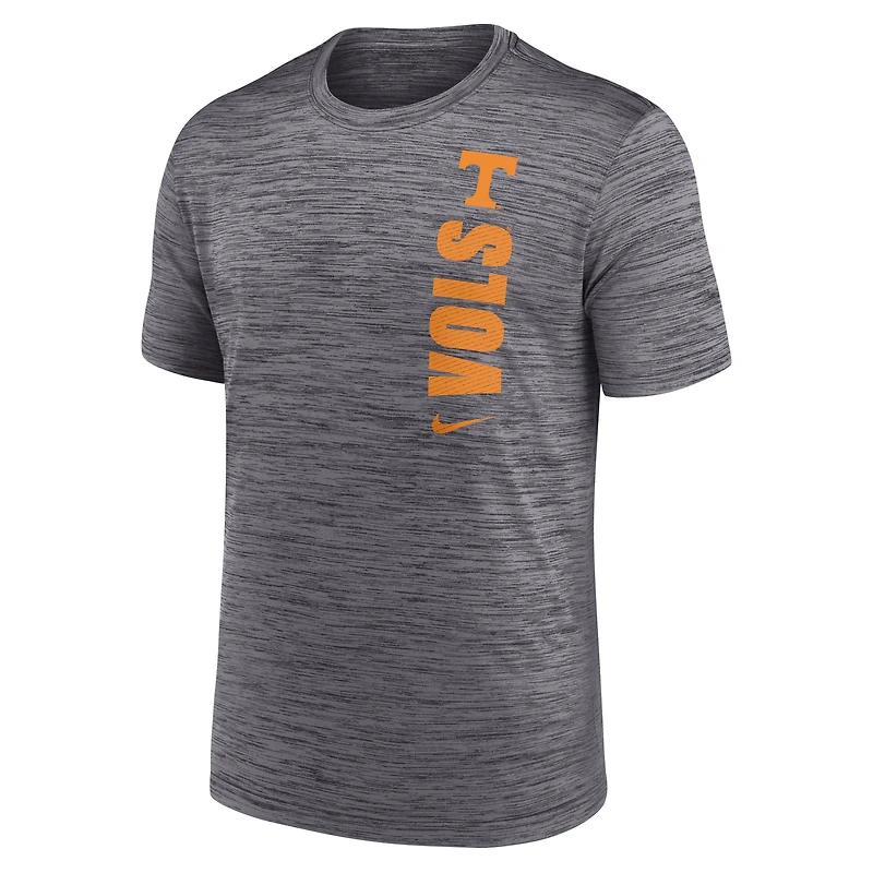 T-shirt Nike gris Tennessee Volunteers 2024 Sideline Velocity Performance pour homme