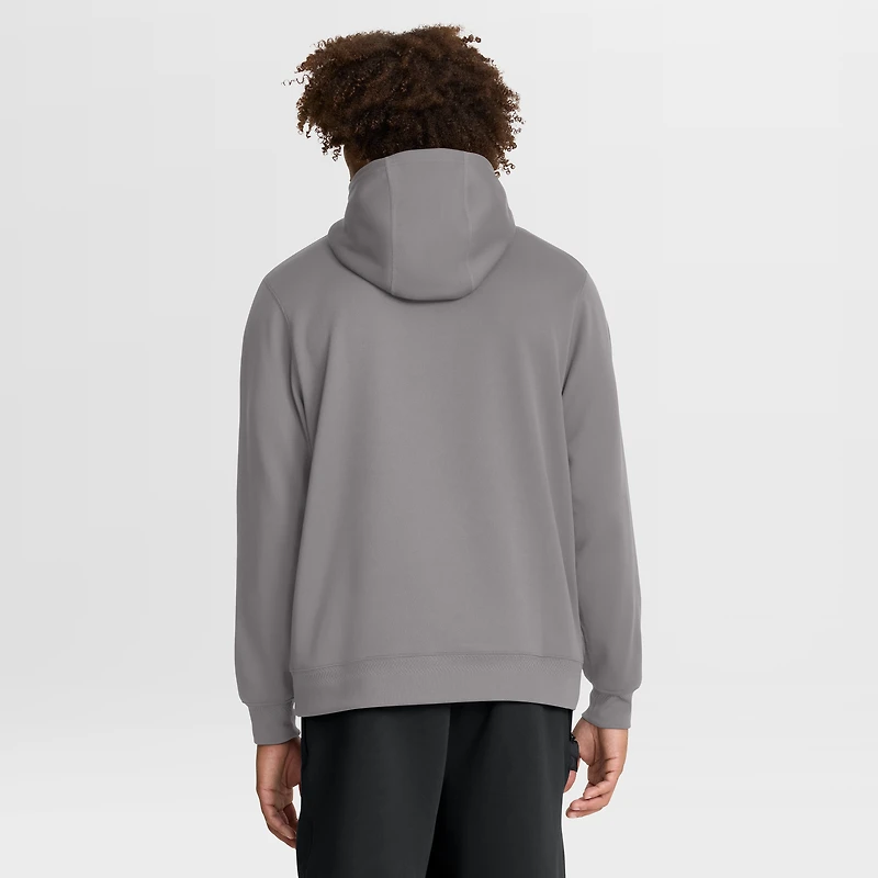 Men's Nike Gray Tennessee Volunteers 2025 Coaches Premium Dri-FIT Quarter-Zip Hoodie