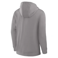 Men's Nike Gray Tennessee Volunteers 2025 Coaches Premium Dri-FIT Quarter-Zip Hoodie