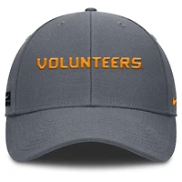 Casquette ajustable Nike grise Tennessee Volunteers 2025 On-Field Rise Performance pour homme
