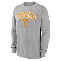 Sweat-shirt Nike gris Tennessee Volunteers Arch pour homme