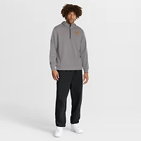Sweat à capuche zippé 1/4 Nike gris Tennessee Volunteers Coaches Premium Dri-FIT pour homme