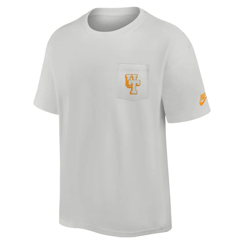 Men's Nike Gray Tennessee Volunteers Legacy 2-Hit Max90 Pocket T-Shirt