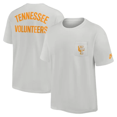 Men's Nike Gray Tennessee Volunteers Legacy 2-Hit Max90 Pocket T-Shirt