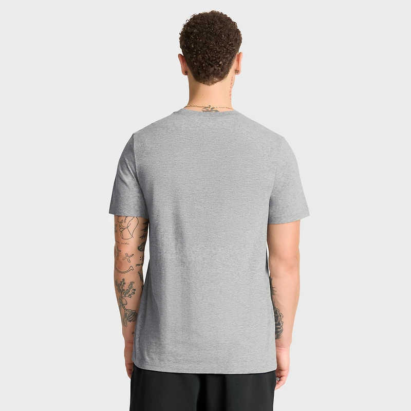 Men's Nike Heather Gray Tennessee Volunteers Basketball Legacy Arch T-Shirt