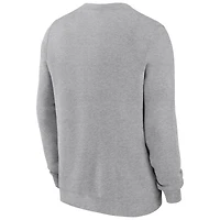 Sweat-shirt Nike gris chiné Tennessee Volunteers Legacy Classic pour homme