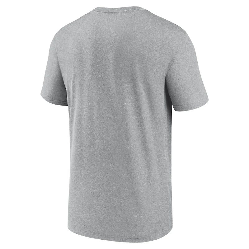 T-shirt Nike pour homme, gris chiné, Tennessee Volunteers Legend Basketball Icon Performance