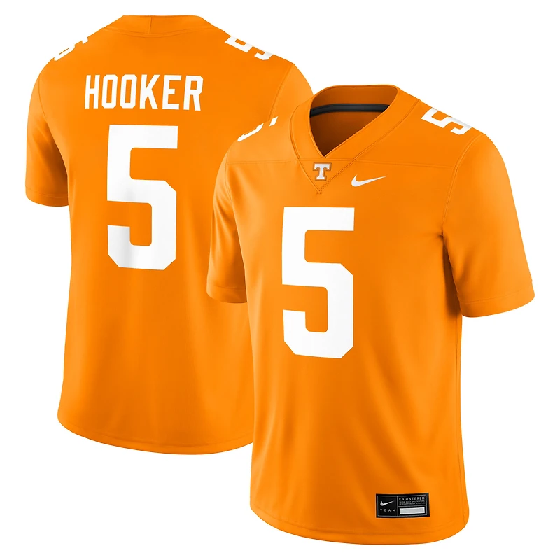 Maillot de match Nike Hendon Hooker Orange Tennessee Volunteers pour homme