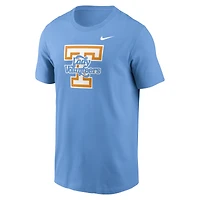 T-shirt Nike bleu clair pour homme, Tennessee Volunteers Lady Vols