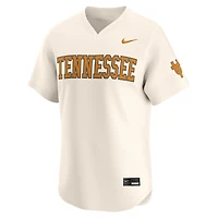 Men's Nike Natural Tennessee Volunteers College Baseball Limited Jersey
