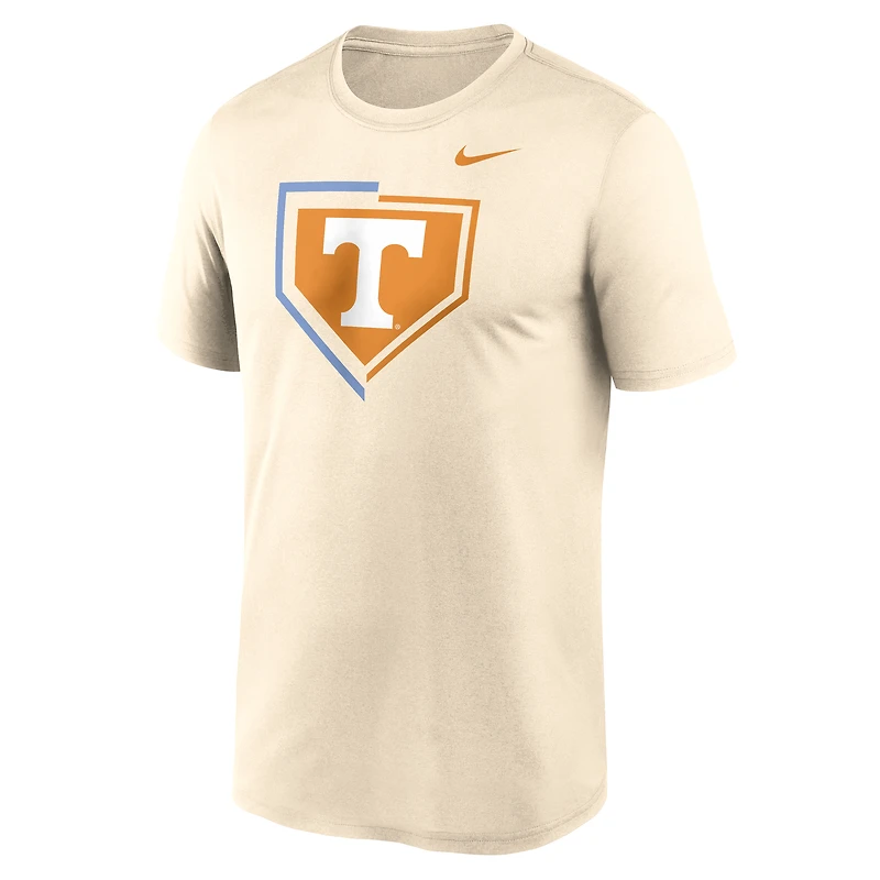 T-shirt Nike Natural Tennessee Volunteers Primetime Baseball Icon Legend Dri-FIT pour homme