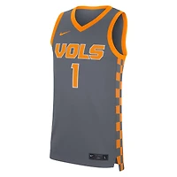 Maillot réplique Nike n°1 gris des Tennessee Volunteers pour homme
