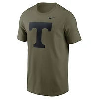 T-shirt Nike Dri-FIT olive pour homme avec logo Primetime des Tennessee Volunteers