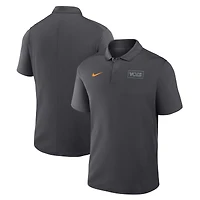 Men's Nike Smokey Gray Tennessee Volunteers Victory Dri-FIT Polo