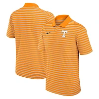 Men's Nike Tennessee Orange/White Volunteers Primetime Victory Striped Dri-FIT Polo