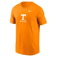 T-shirt Nike Tennessee Orange Volunteers 2-Hit pour homme