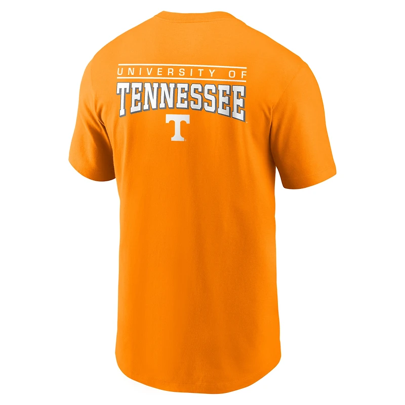 T-shirt Nike Tennessee Orange Volunteers 2-Hit pour homme