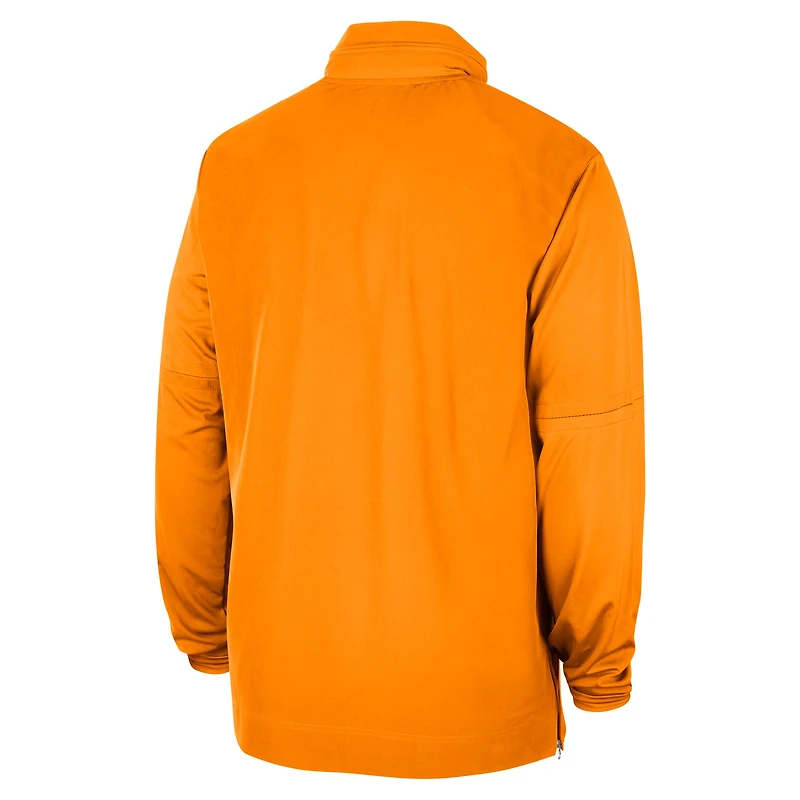 Men's Nike Tennessee Orange Volunteers 2023 Coach Half-Zip Hooded Jacket