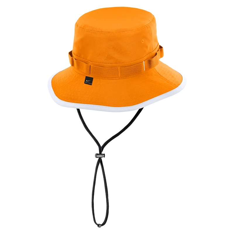 Men's Nike Tennessee Orange Volunteers 2024/25 On-Field Apex Performance Boonie Bucket Hat