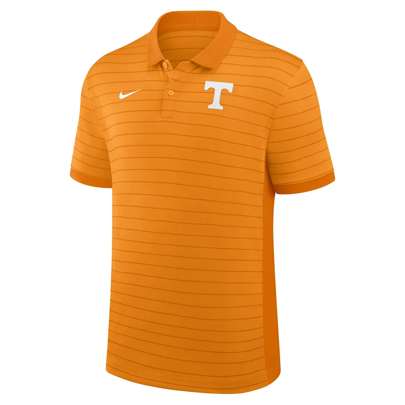 Men's Nike Tennessee Orange Volunteers 2025 Early Season Coaches Sideline Victory Stripe Dri-FIT Polo