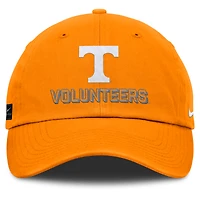 Casquette ajustable Nike Tennessee Orange Tennessee Volunteers 2025 On-Field Club pour homme