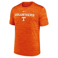 T-shirt Nike Tennessee Orange Volunteers 2025 Sideline Velocity Dri-FIT pour homme