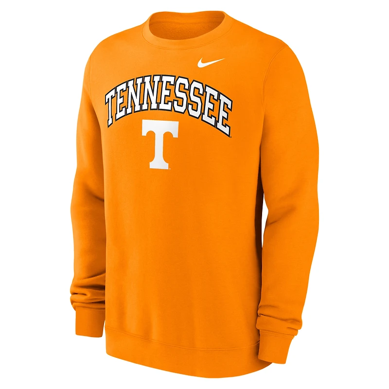 Sweat-shirt Nike Tennessee Orange Volunteers Arch pour homme
