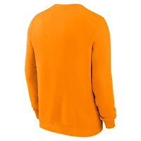 Men's Nike Tennessee Orange Volunteers Arched Seal Pullover Sweatshirt