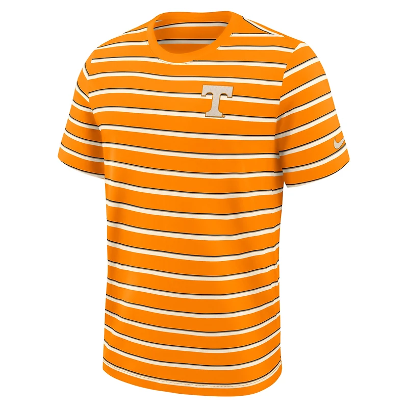 T-shirt Nike Tennessee Orange Volunteers Athletic Prep Legacy Summit Stripe pour homme