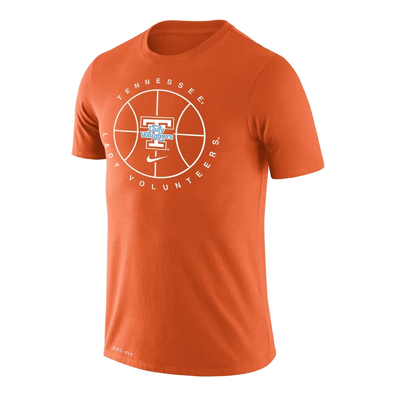 T-shirt Nike Tennessee Orange Volunteers Basketball Icon Legend Performance pour homme