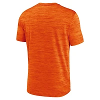Men's Nike  Tennessee Orange Volunteers Campus Center Block Velocity Performance T-Shirt