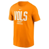 T-shirt Nike Tennessee Orange Volunteers Campus Endzone pour homme