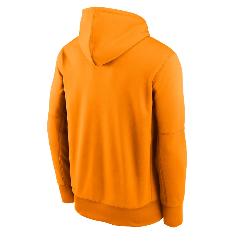 Men's Nike Tennessee Orange Volunteers Icon Football Performance Pullover Hoodie