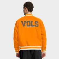 Men's Nike Tennessee Orange Volunteers Legacy Full-Snap Bomber Jacket