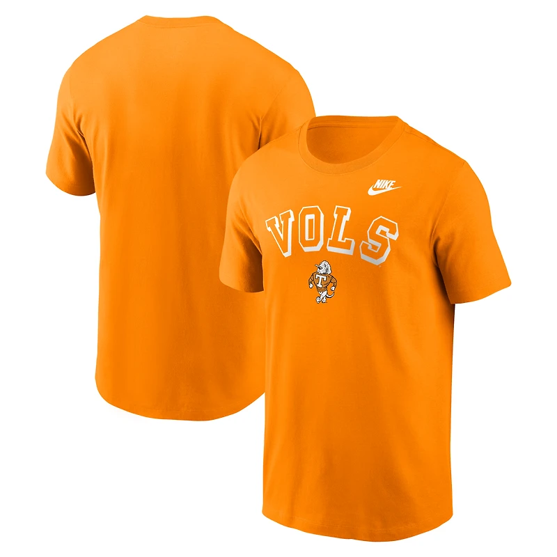 T-shirt Nike Tennessee Orange pour homme avec surnom des Volunteers Legacy