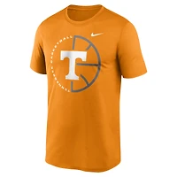 T-shirt de performance Nike Tennessee Orange Volunteers Legend Basketball Icon pour homme