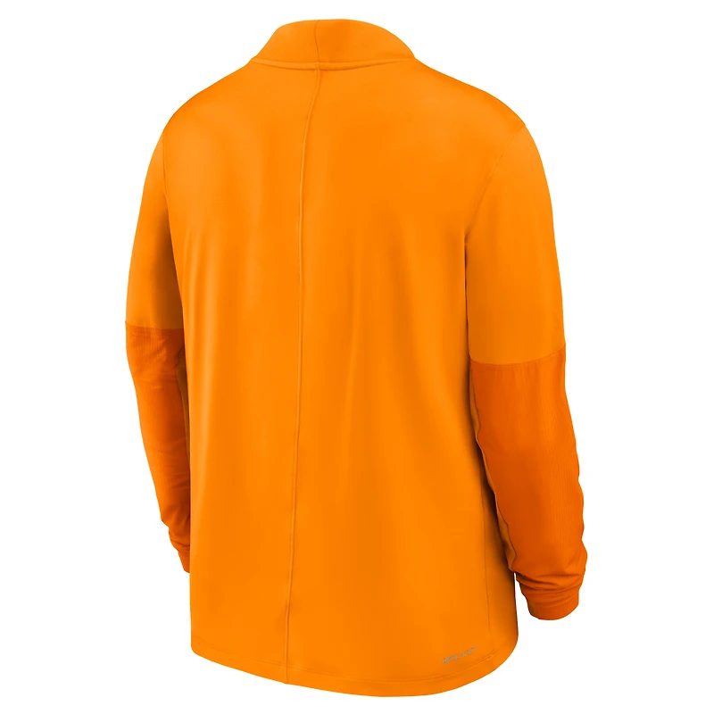 Pull Nike Tennessee Orange Volunteers One Goal Performance à demi-zip pour homme