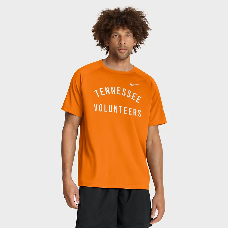 T-shirt Nike Tennessee Orange Volunteers Premium Performance Ready Raglan Dri-FIT pour homme