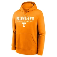 Sweat à capuche en polaire Nike Tennessee Orange Volunteers Primetime Dynamic Mascot Club pour homme