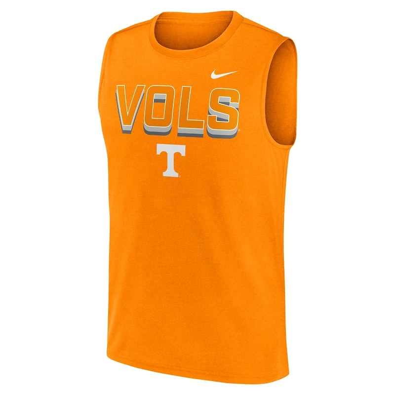 Men's Nike Tennessee Orange Volunteers Primetime Tricode Legend Dri-FIT Tank Top