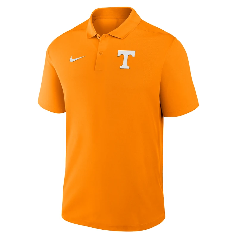 Men's Nike Tennessee Orange Volunteers Primetime Victory Primary Logo Performance Polo