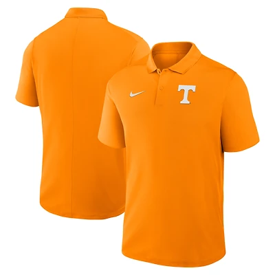Polo Nike Tennessee Orange Volunteers Primetime Victory Primary Logo Performance pour homme