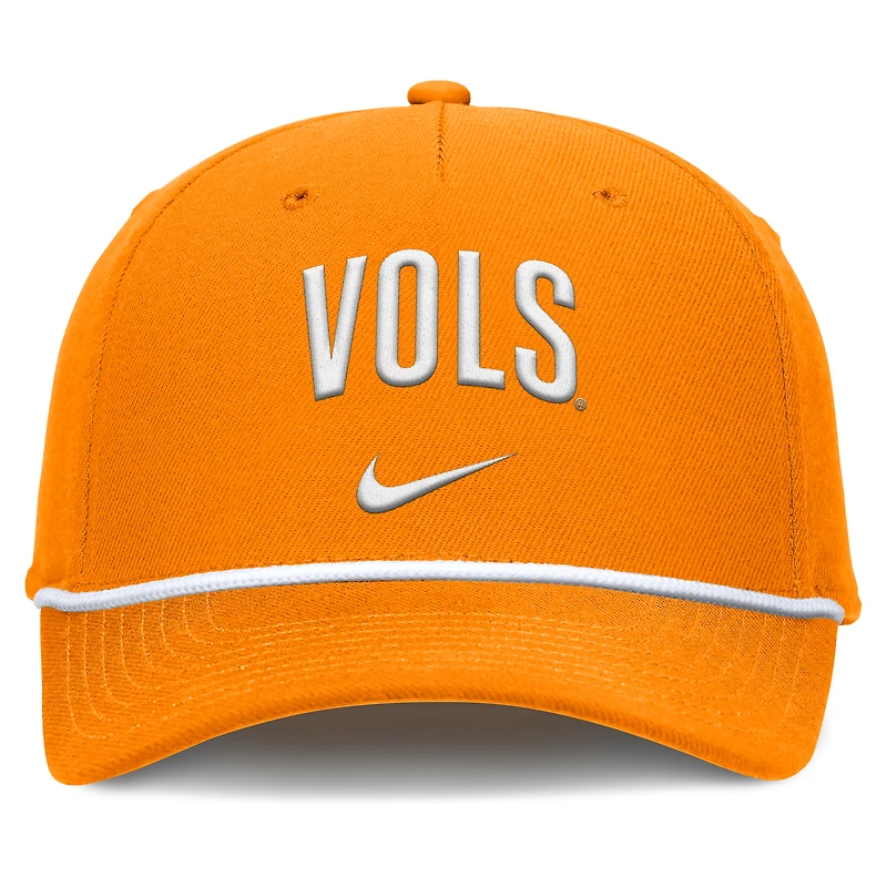 Men's Nike Tennessee Orange Tennessee Volunteers Rise Campus Adjustable Hat