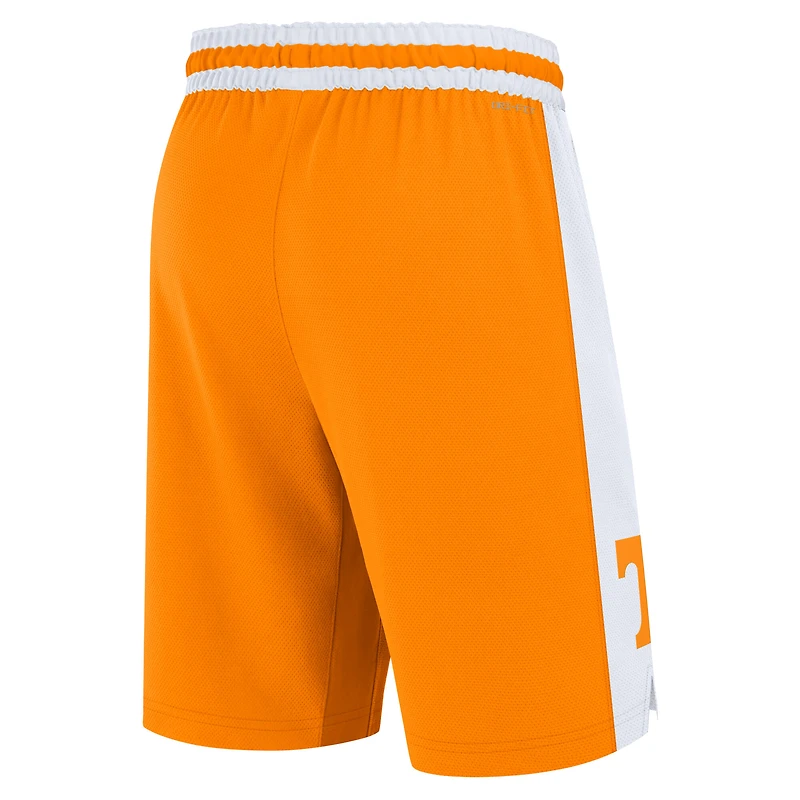 Men's Nike Tennessee Orange Volunteers Road Replica Performance Basketball Shorts