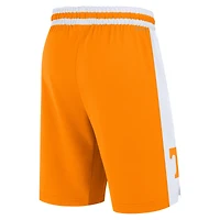 Men's Nike Tennessee Orange Volunteers Road Replica Performance Basketball Shorts