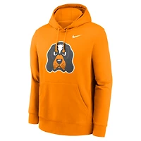 Men's Nike Tennessee Orange Volunteers Smokey Club Fleece Hoodie