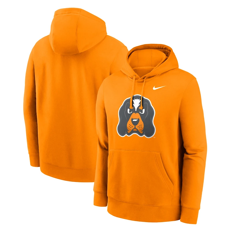 Men's Nike Tennessee Orange Volunteers Smokey Club Fleece Hoodie